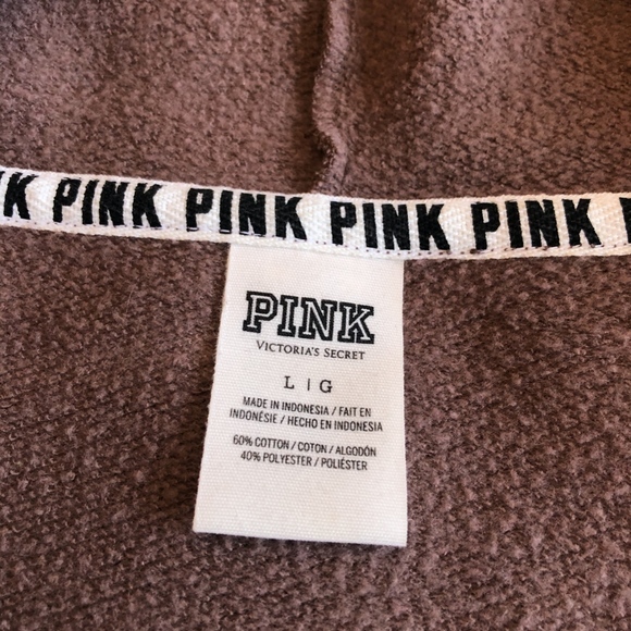 VS PINK Funnel Neck Half Zip Hoodie - Picture 4 of 4